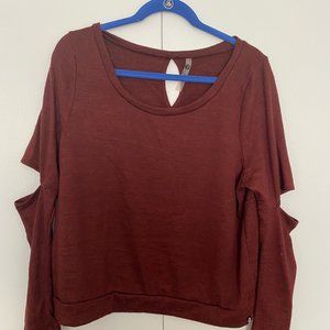 X by Gottex Cutout Pullover Size M